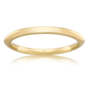 Full Dome 2mm - 18ct Yellow Gold