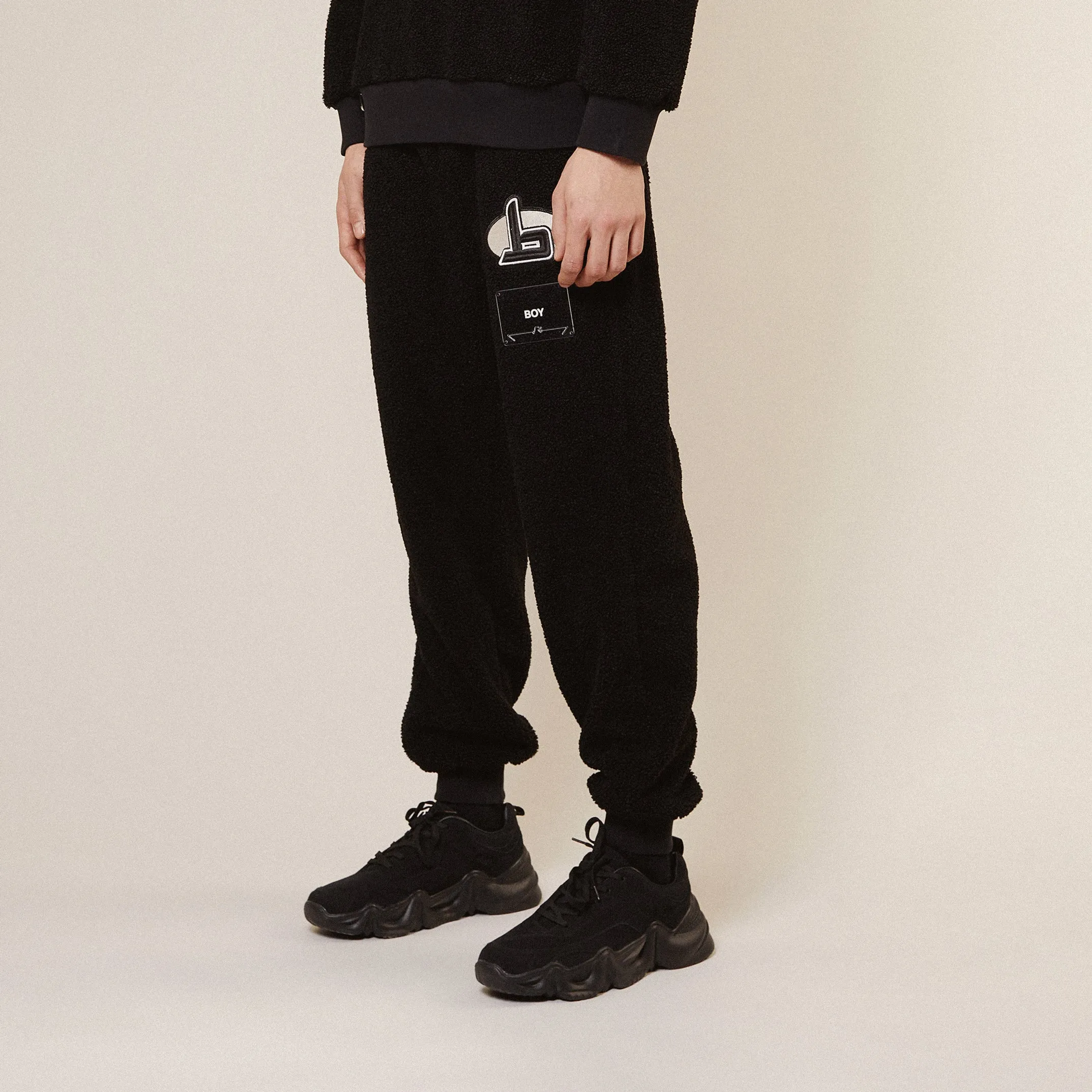 FUTURE BOY BORG JOGGERS - BLACK