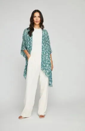 Gentle Fawn Dawn Kimono | Palm Disty Green