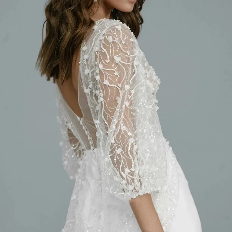 Glamorous Lace Wedding Jumpsuit