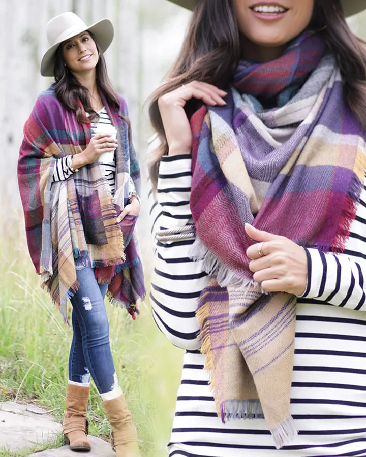 Grace & Lace Pocket Poncho/Scarf