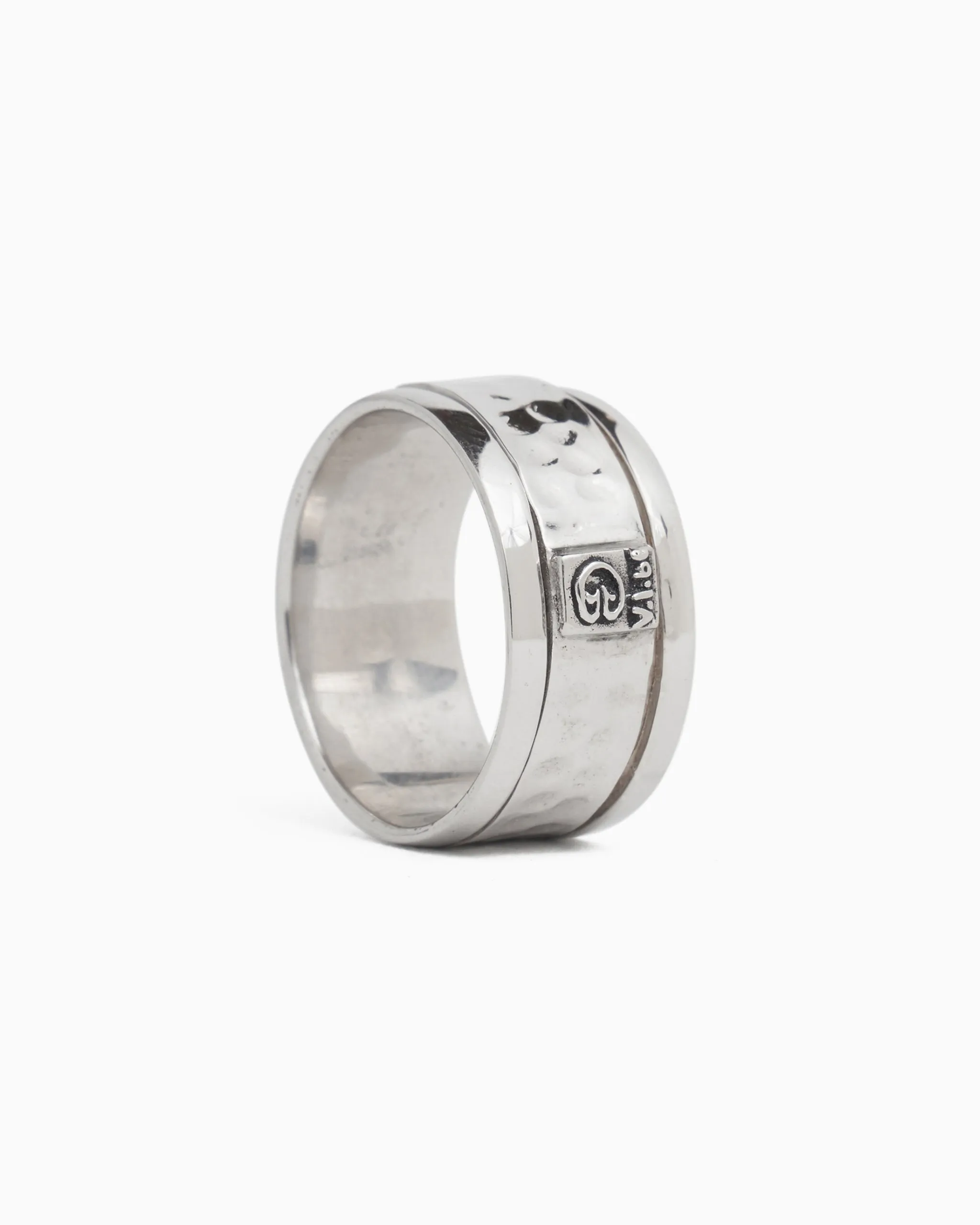 Hammered Spinner Ring