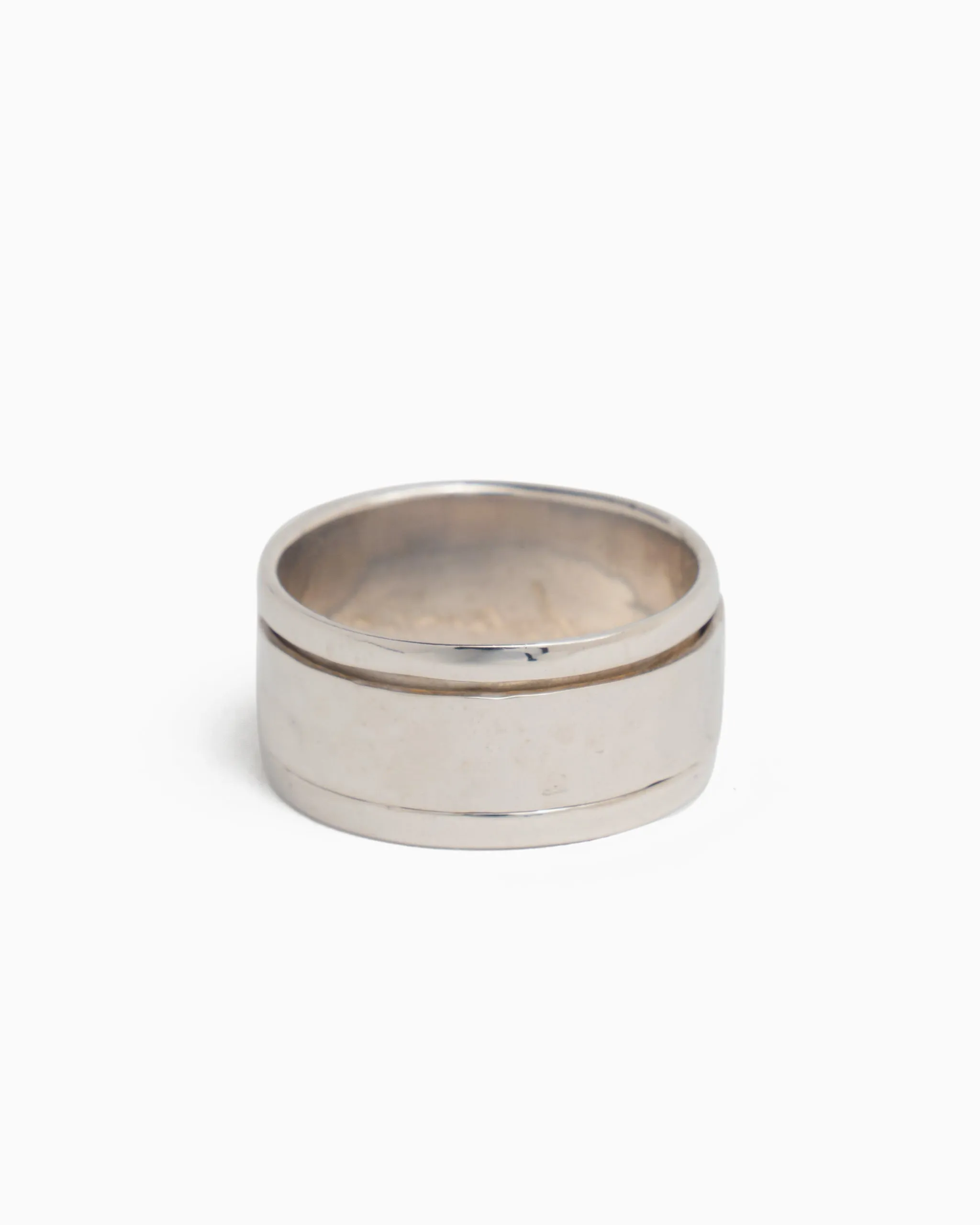 Hammered Spinner Ring