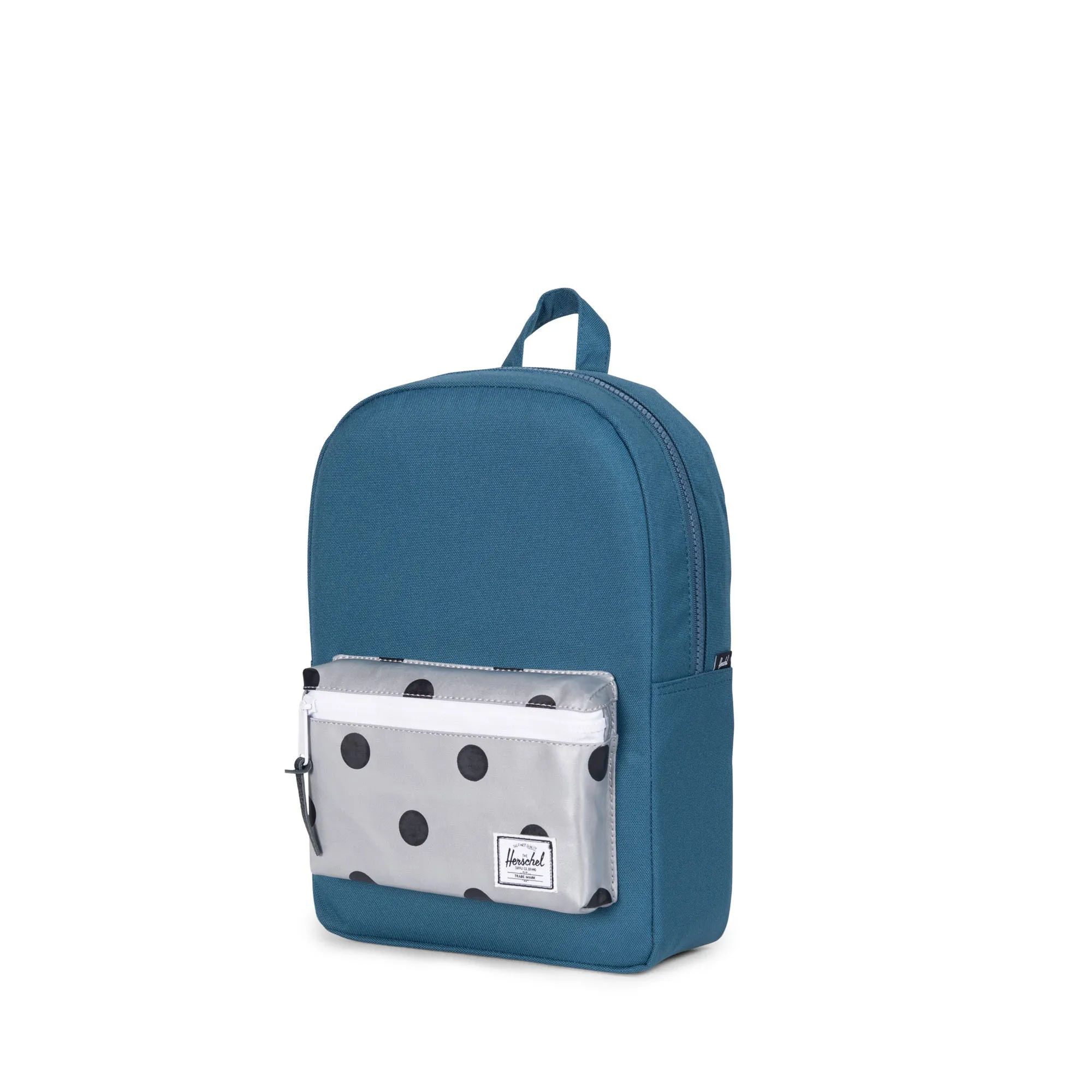 Herschel Settlement Kids Indian Teal/Grey 3M Polka Dot