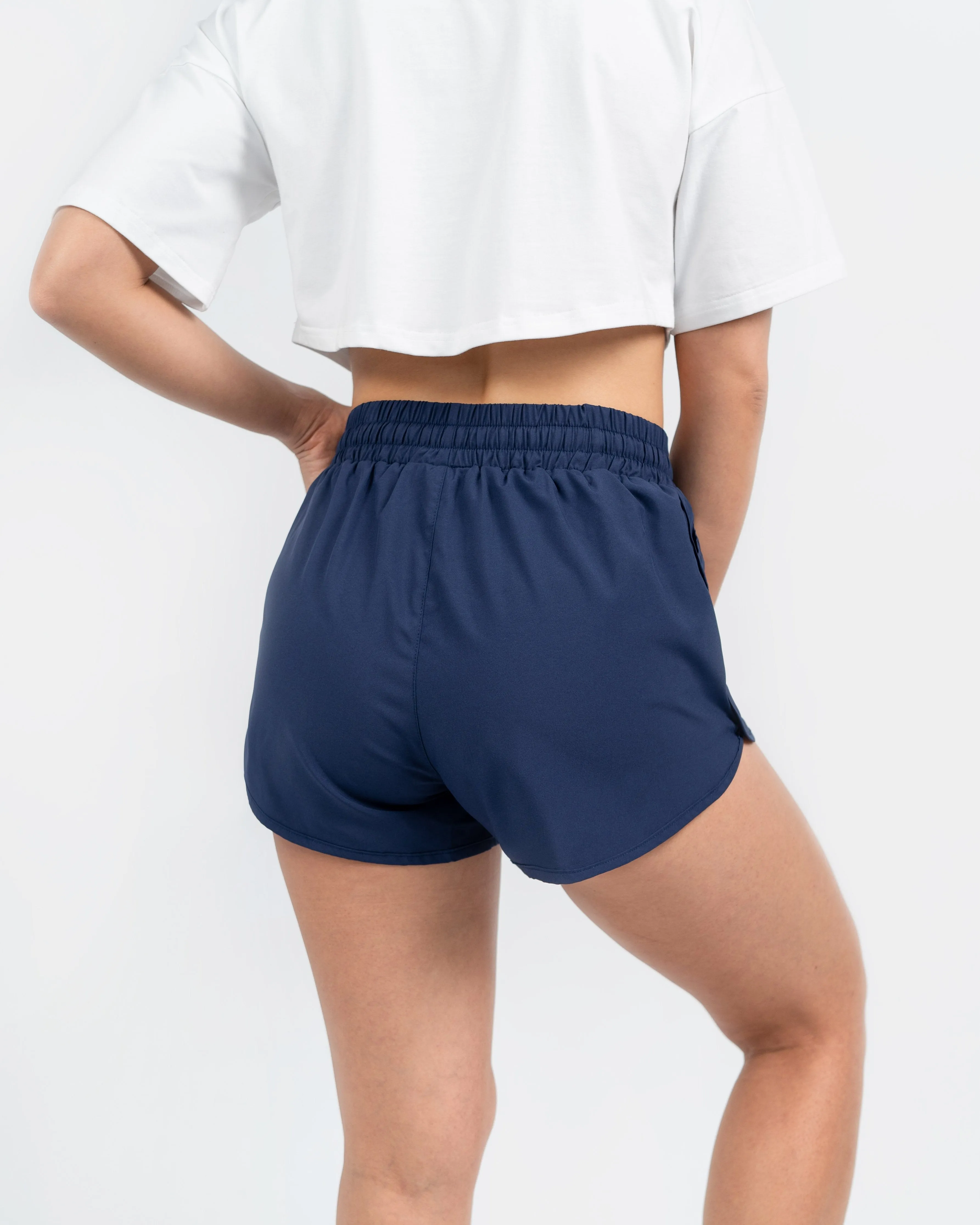 High-Waist Sporty Shorts