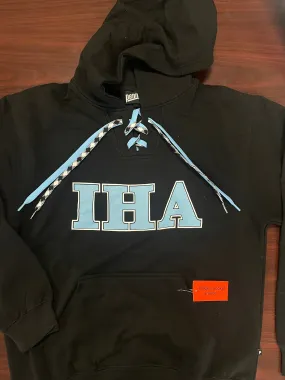 IHA 2 Lace Hoodie Hockey Sweatshirt