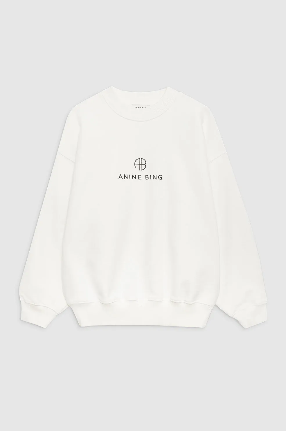 Jaci Sweatshirt Monogram - Ivory