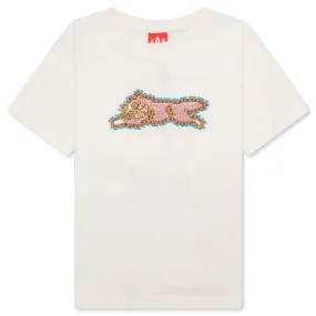 Kid's Wavy S/S Tee - Whisper White