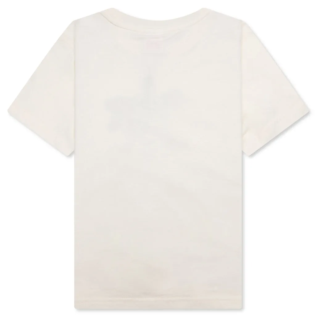 Kid's Wavy S/S Tee - Whisper White