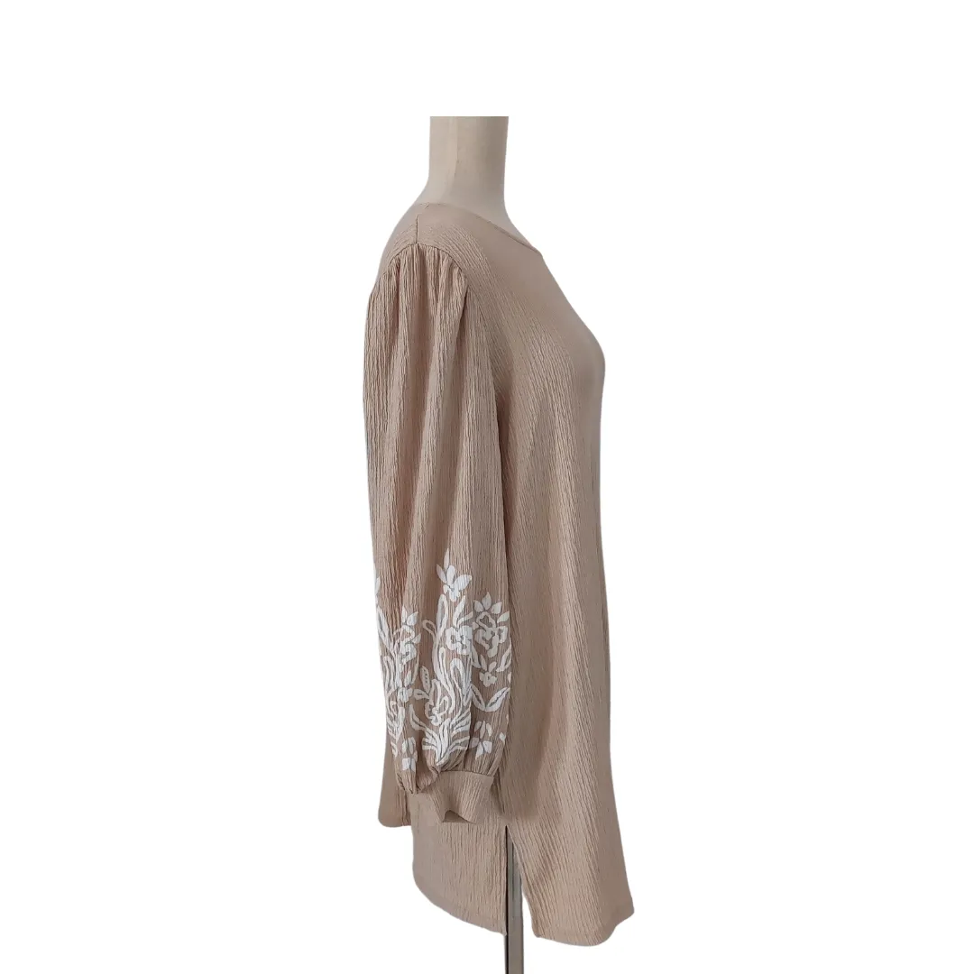 LC Waikiki Beige and white Tunic | Brand New |