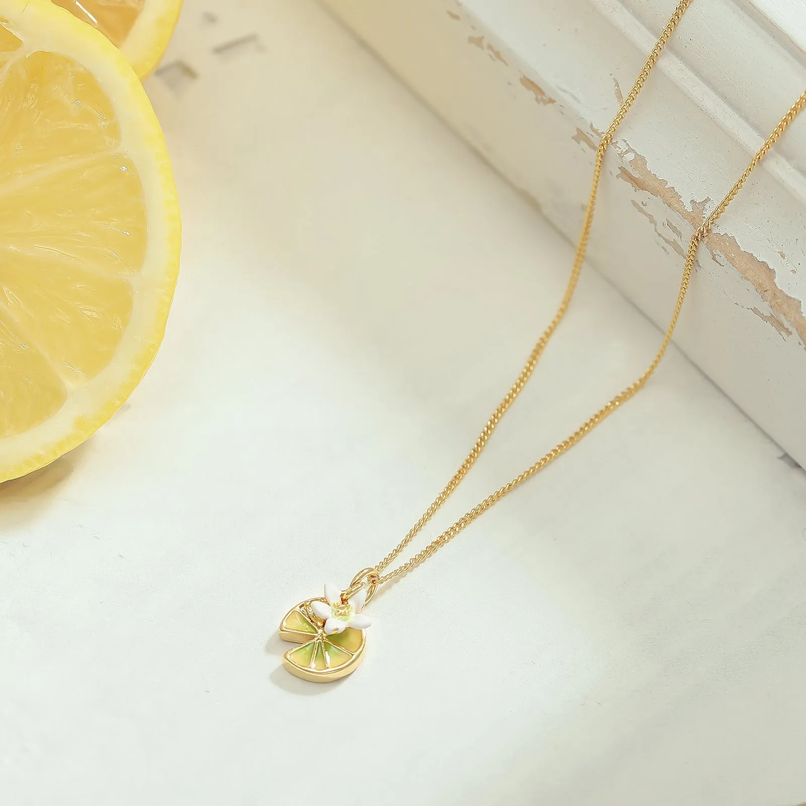 Lemon Juice Necklace