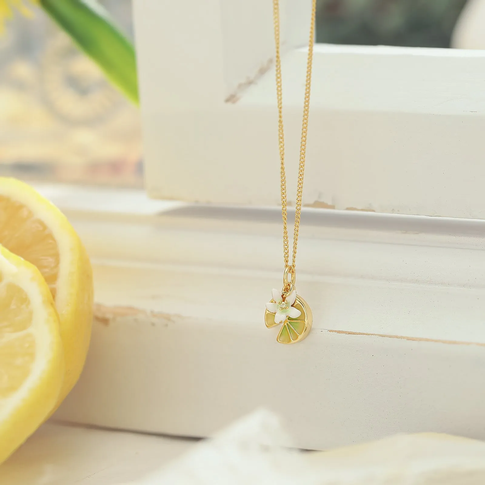 Lemon Juice Necklace