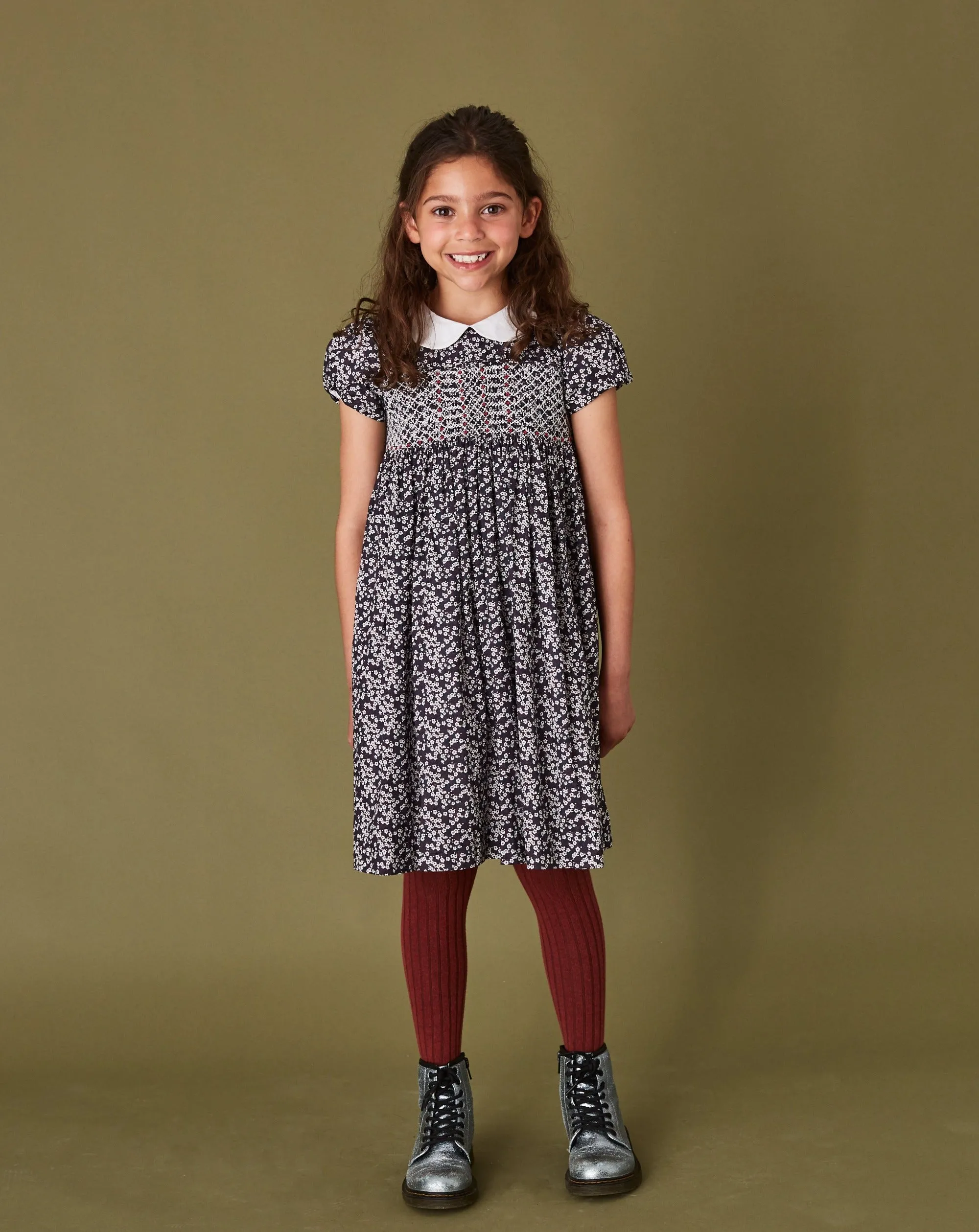 Liberty Print Girls Dress - Teagan