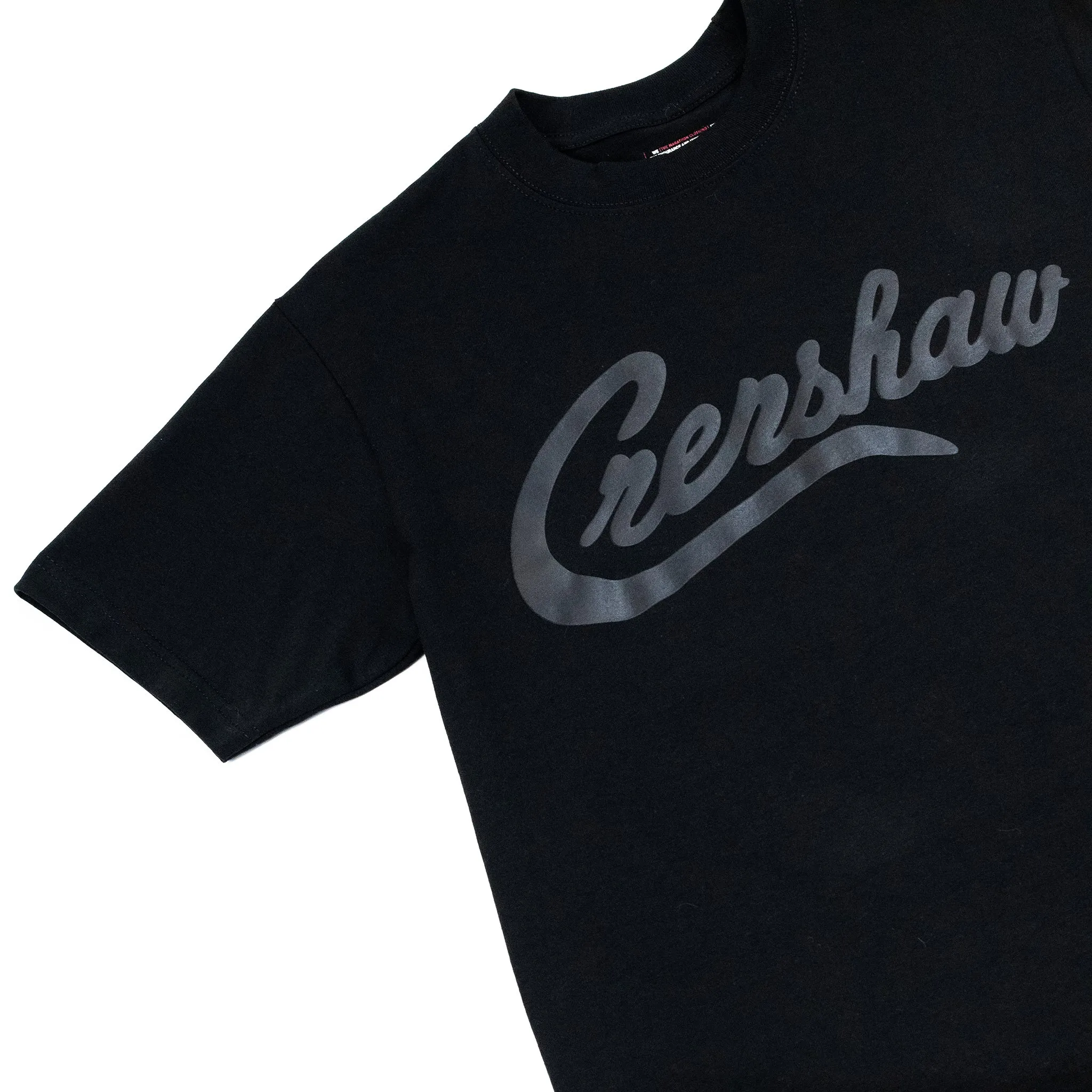 Limited Edition Crenshaw T-Shirt - Black/Black