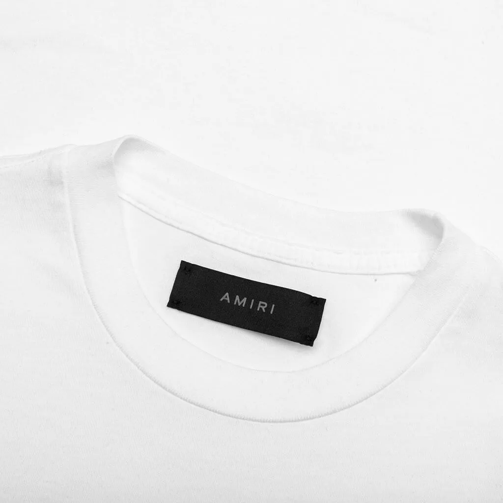 M.A Bar. Applique Tee - White