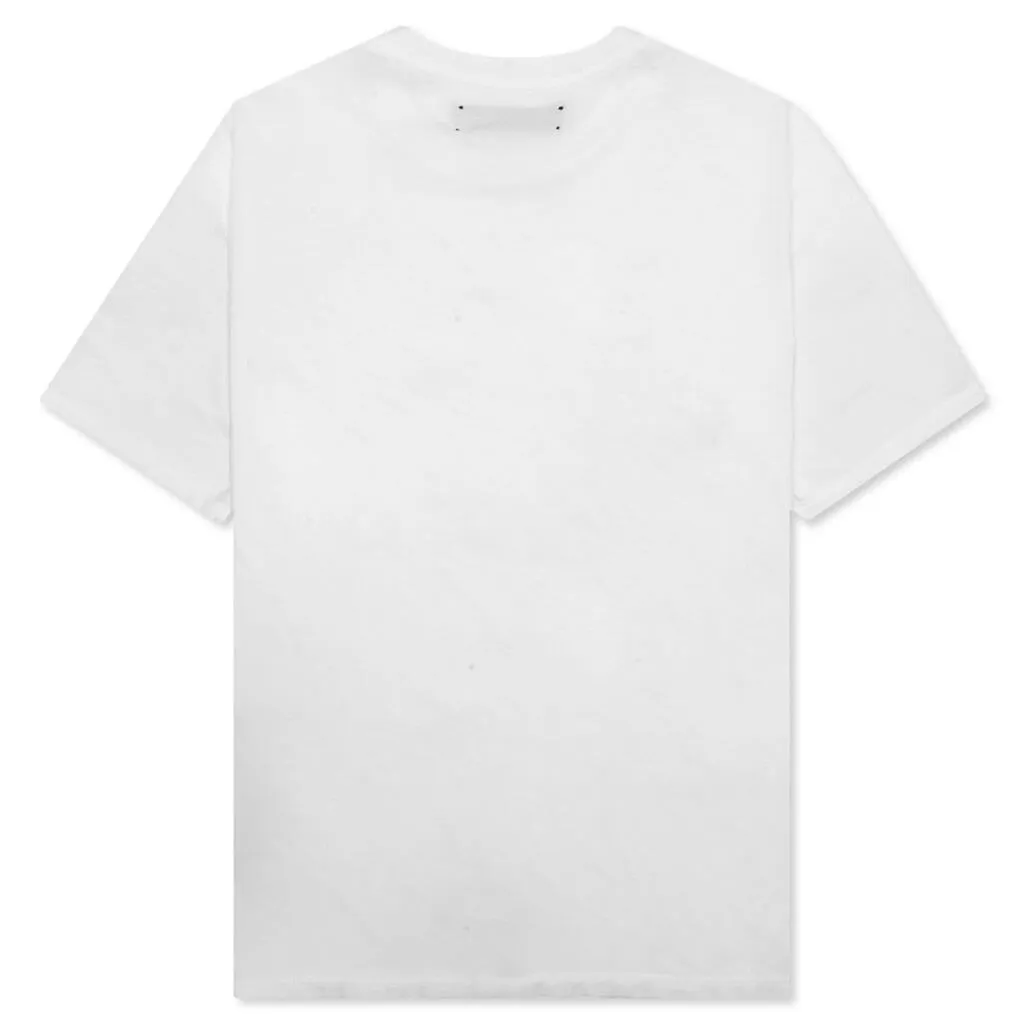 M.A Bar. Applique Tee - White