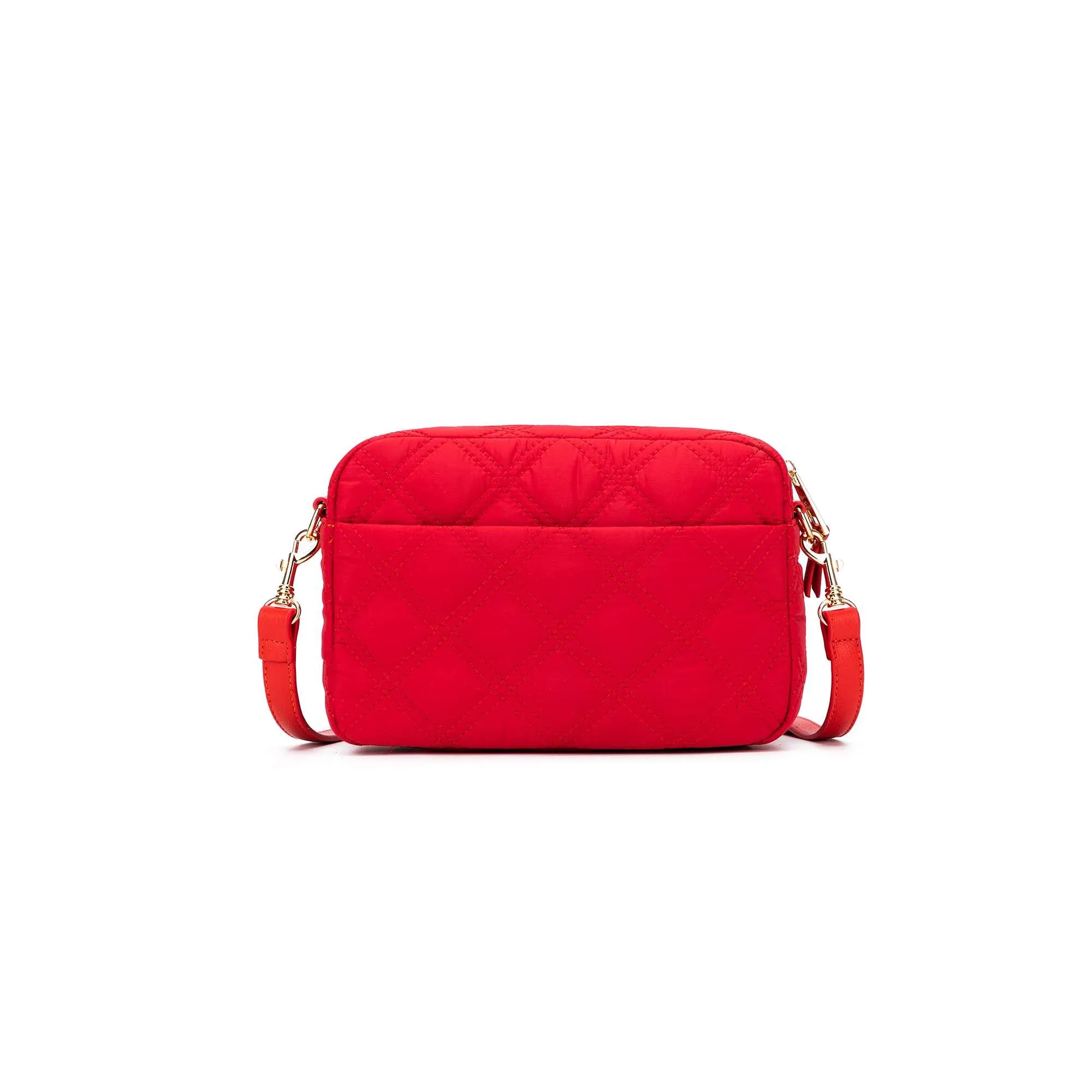 Melrose Quilted Red Raven Bag