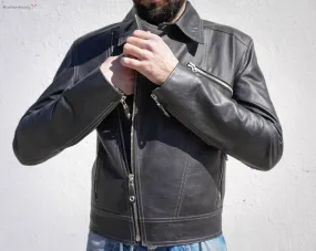 Men's Leather Jacket, Genuine Leather Jacket, classic leather jacket, motorcycle leather jacket, leather jackets, Custom Leather Jacket