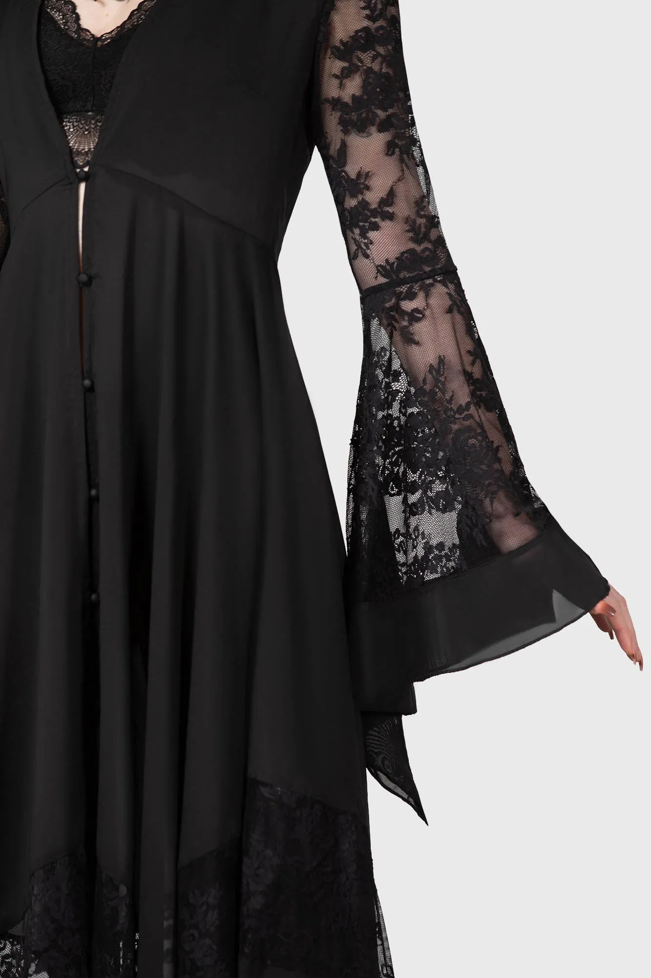 Misty Night Maxi Dress Resurrect