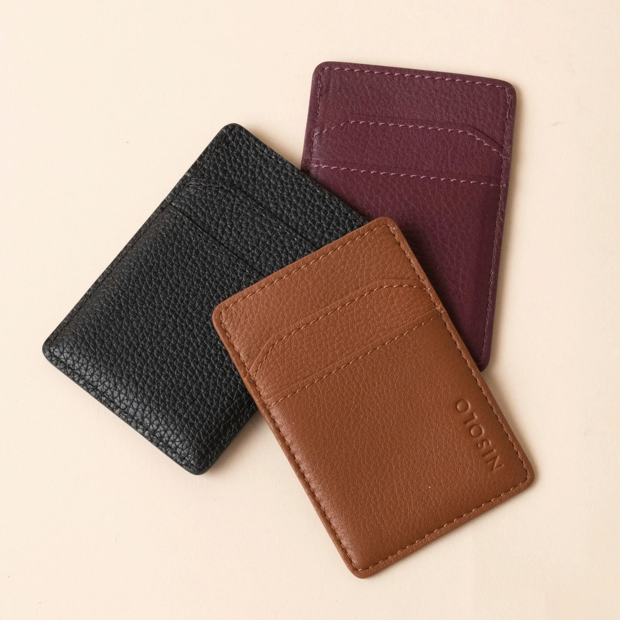 Nico Card Case Wallet Caramel