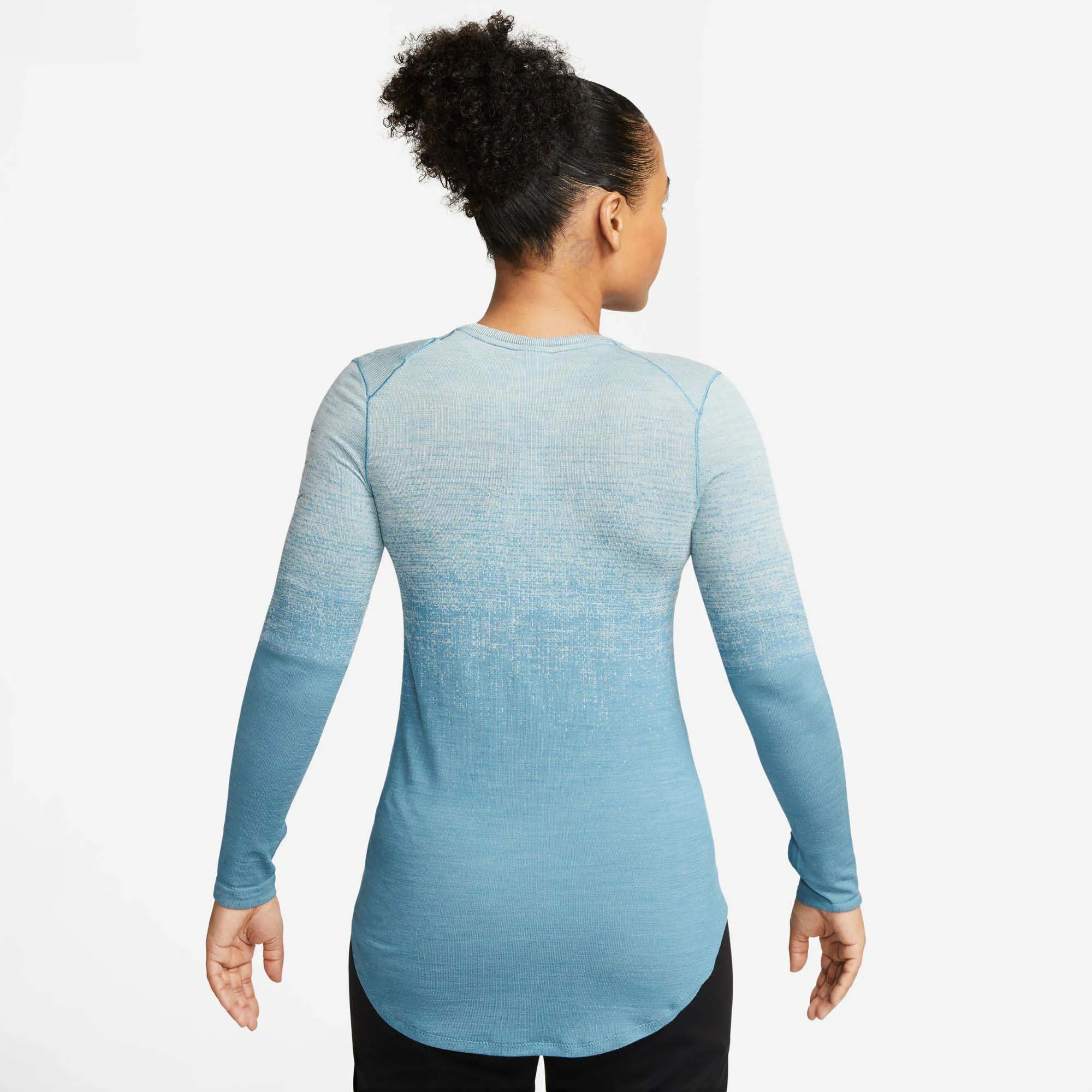 Nike | Women's Dri-FIT ADV Run Division Long-Sleeve Running Top - Light Silver