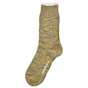 Norse Projects - Bjarki Blend Socks - Mustard Yellow