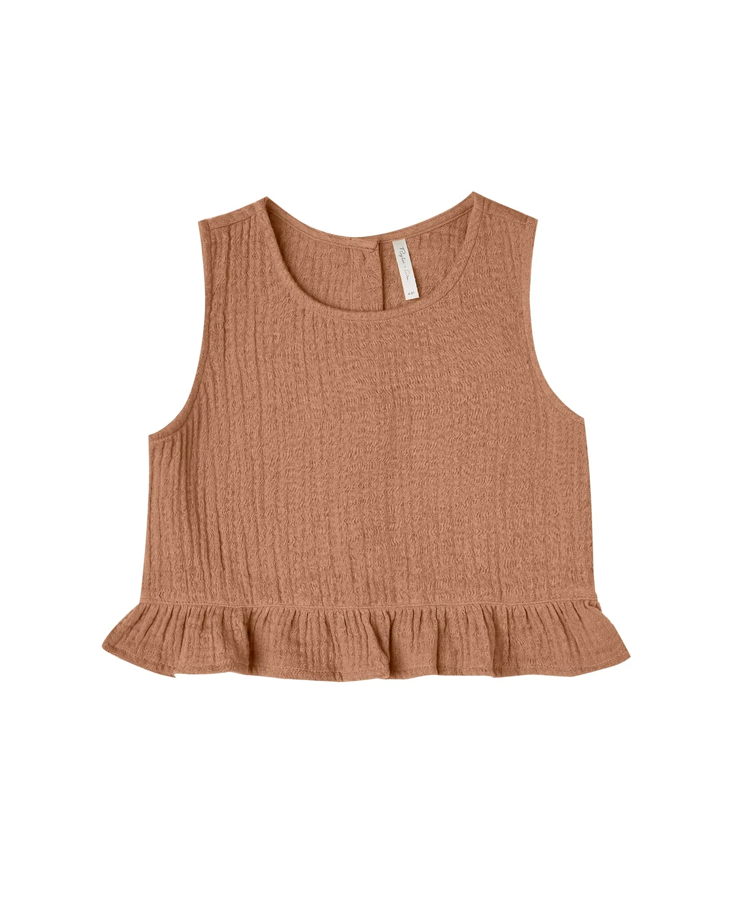 Oceanside Top – Terracotta