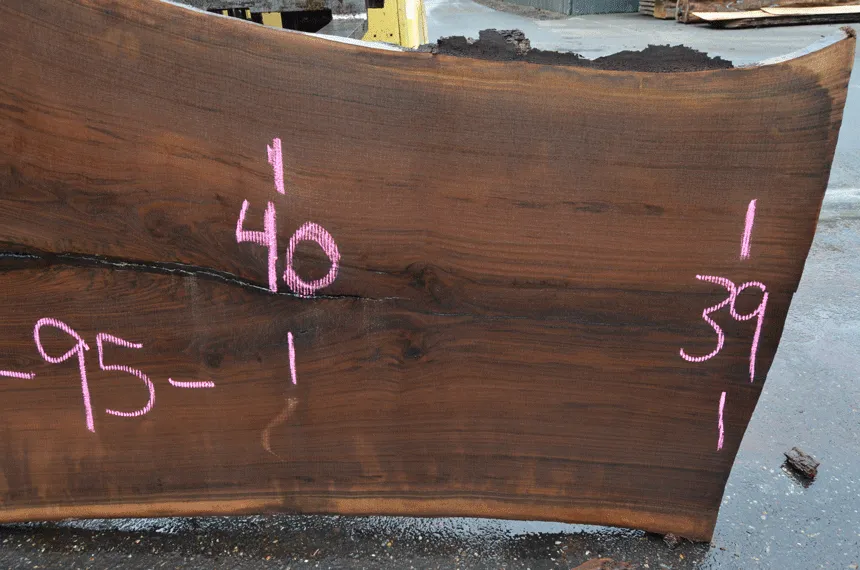 Oregon Black Walnut Slab 010420-05