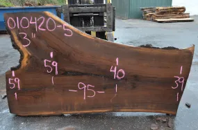 Oregon Black Walnut Slab 010420-05