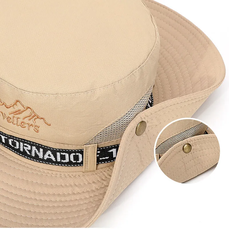 Outdoor Summer Fishing Waterproof Quick-drying Men's Hat