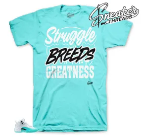 Retro 12 Light Aqua Struggle Breeds Shirt