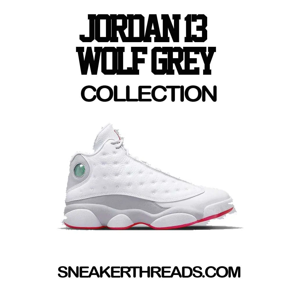 Retro 13 Wolf Grey Lone Wolf Shirt