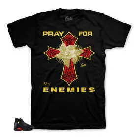 Retro 14 Last Shot Shirt - Pray - Black