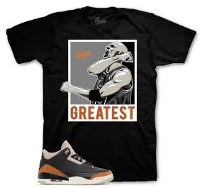 Retro 3 Desert Elephant Greatest Shirt