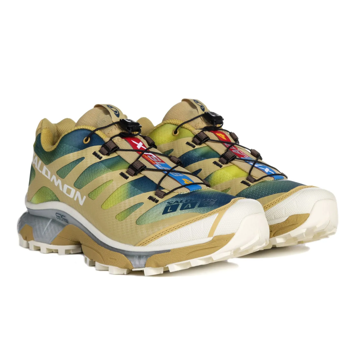 SALOMON XT-4 OG AURORA BOREALIS SOUTHERN MOSS / TRANSPARENT YELLOW / DEEP DIVE