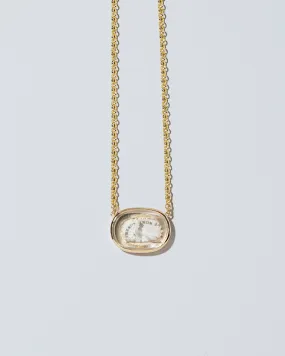 Simplicity Intaglio Seal Necklace