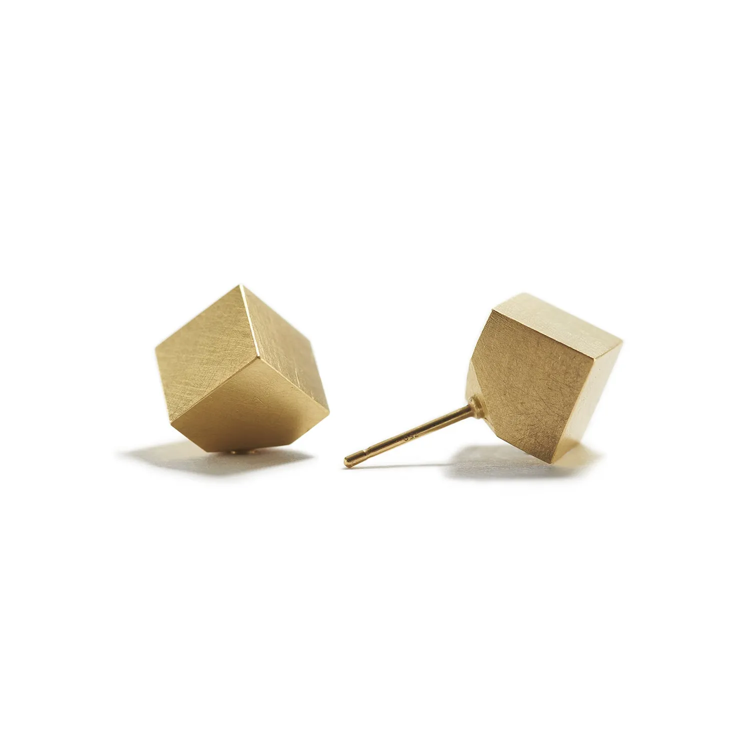 Small Cube Earrings