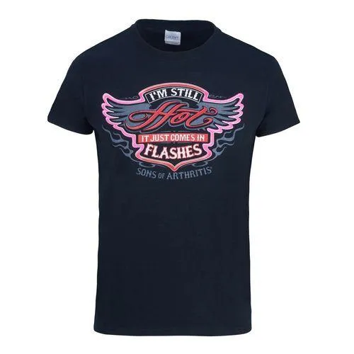 Sons of Arthritis Womens Still Hot Biker Tee