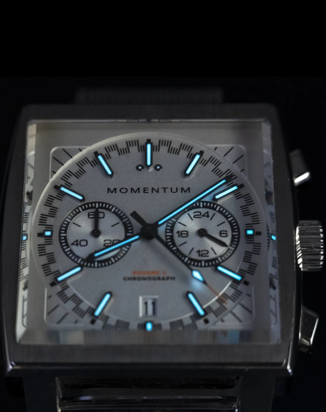 Square 2 Chronograph [39mm] - Blue