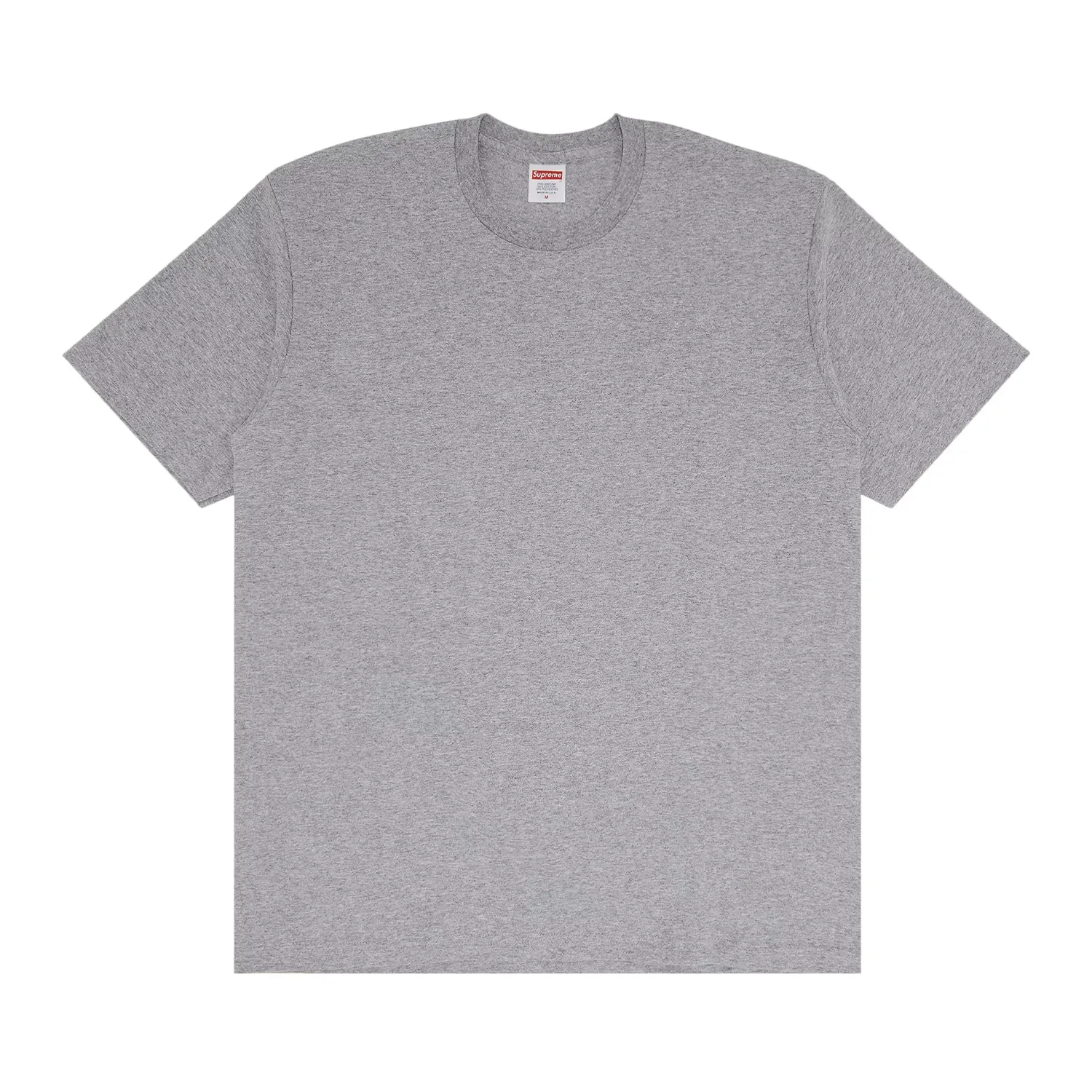 Supreme Backwards Tee Heather Grey