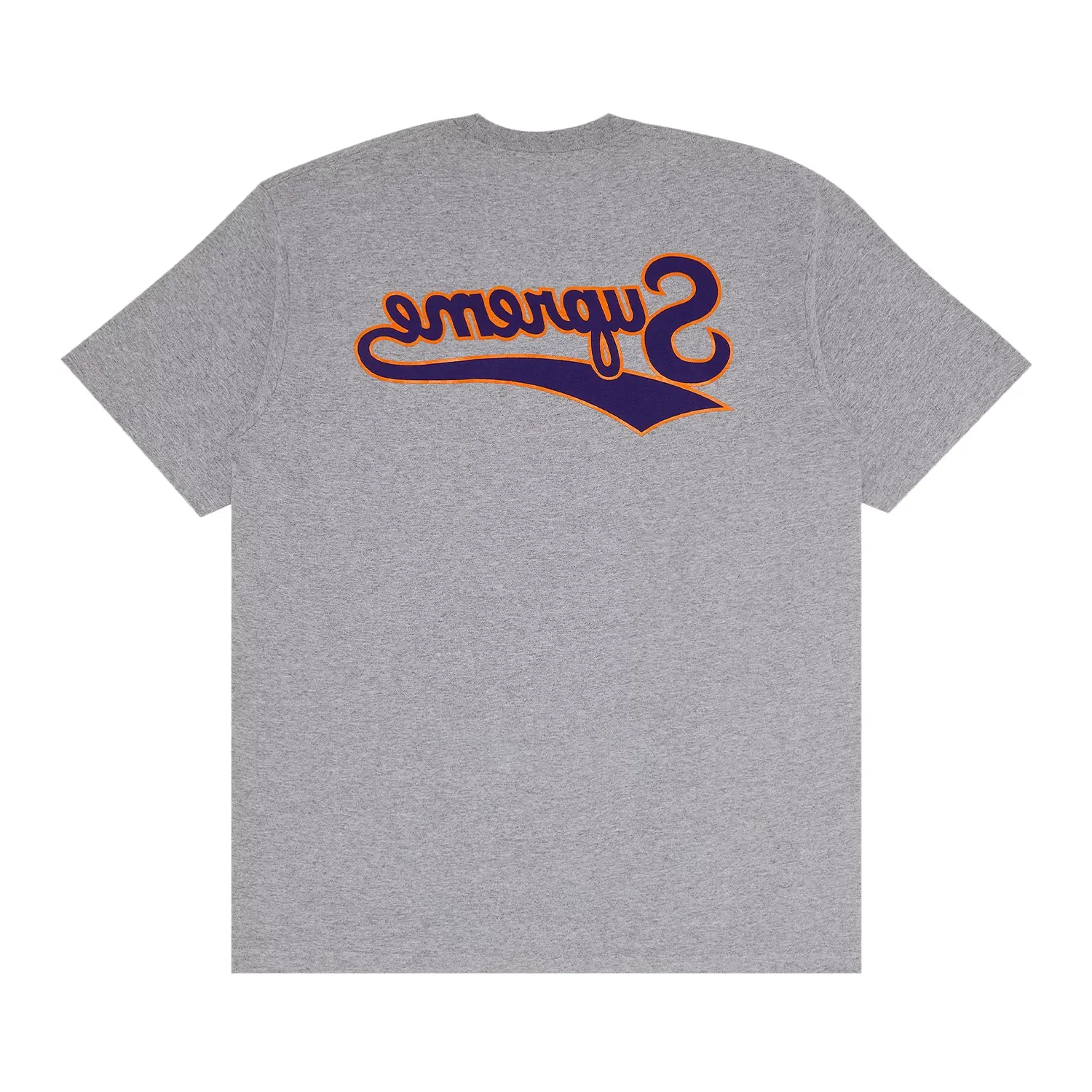 Supreme Backwards Tee Heather Grey