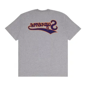 Supreme Backwards Tee Heather Grey