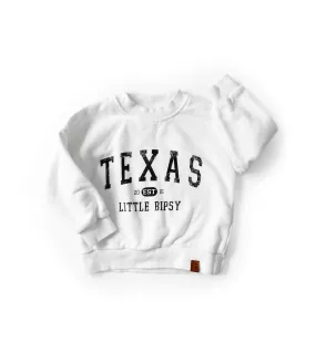 TEXAS Crewneck - Lily White