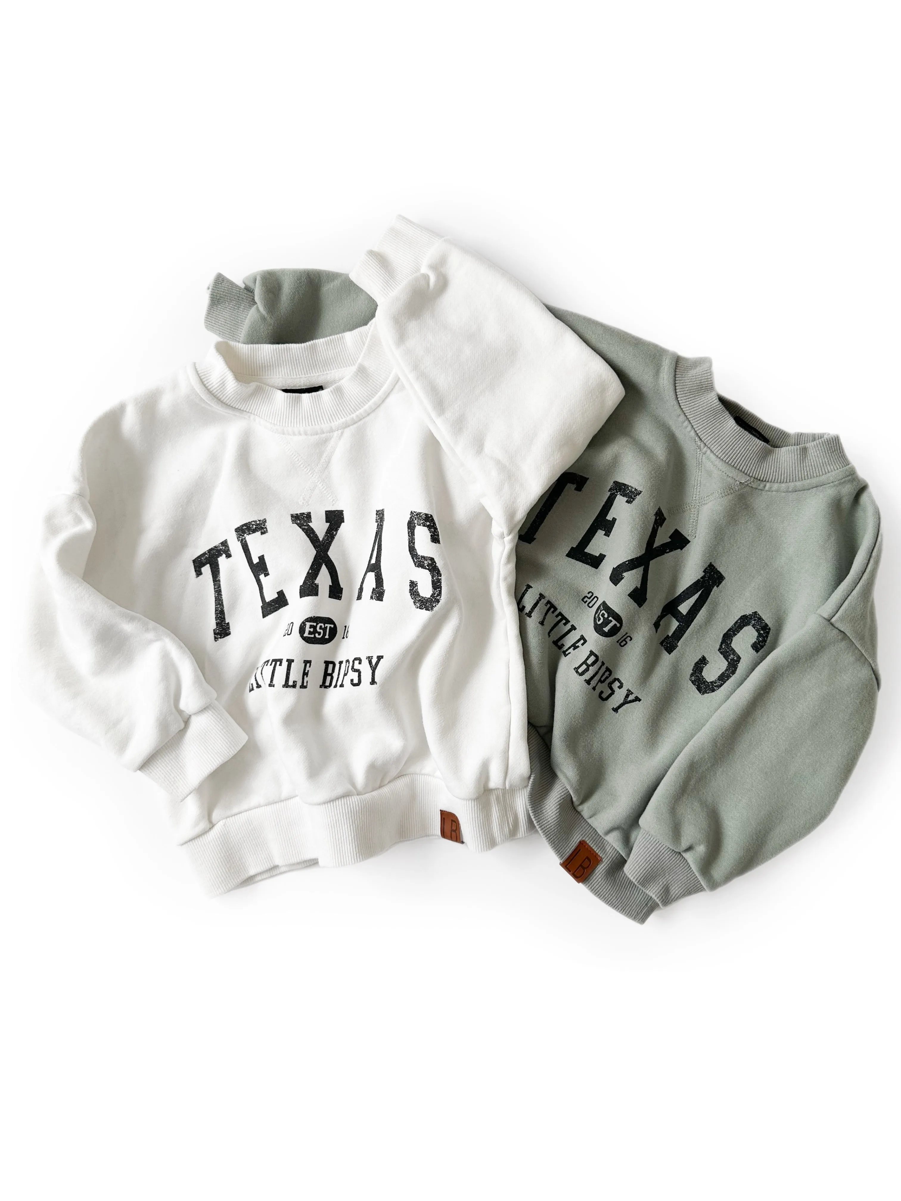 TEXAS Crewneck - Lily White