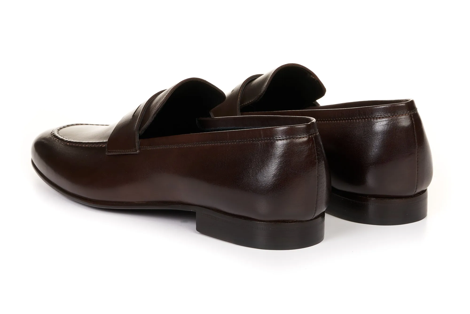 The Edward Penny Loafer - Dark Brown Chocolate