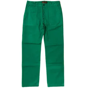 THE QUARTERMASTER Fatigue Trouser In Forest Green