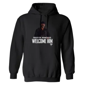 The Walking Dead Welcome Him Fleece Hooded Sweatshirt