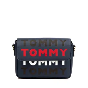 Tommy Hilfiger Iconic Crossbody Smooth Grain PVC Women - NAVY