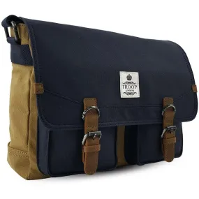 Troop London Messenger Bag | Navy/Mustard