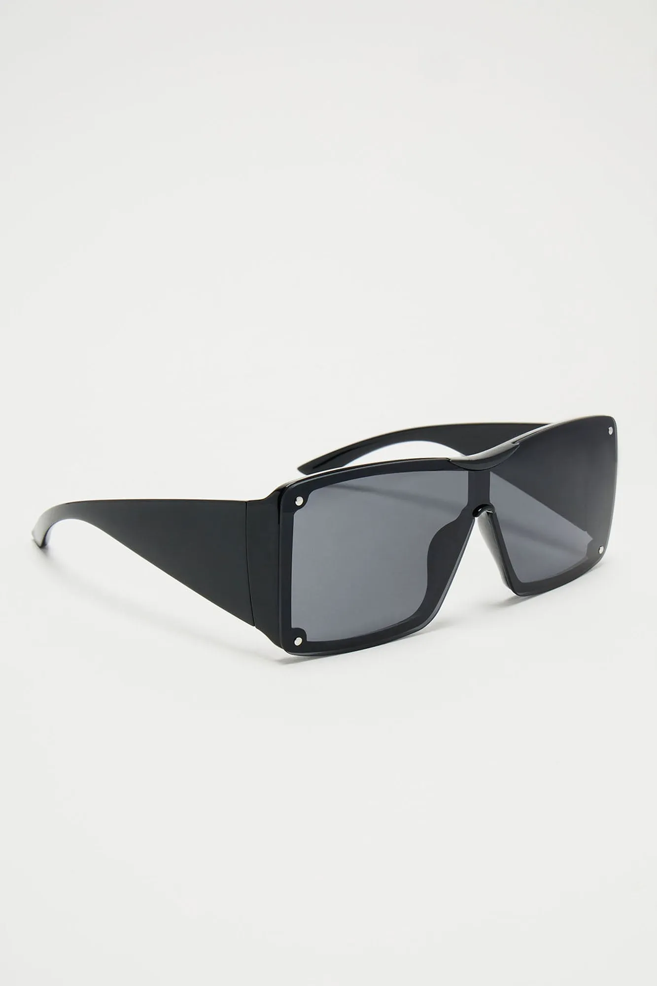 True Shield Sunglasses - Black